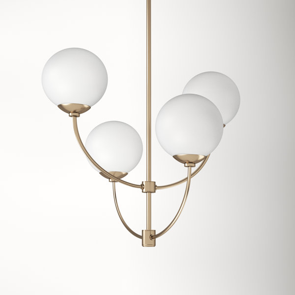 AllModern Granville 4 Light Dimmable Tiered Chandelier & Reviews